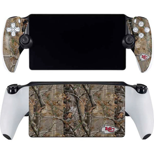 NFL Kansas City Chiefs Realtree AP Camo PlayStation Portal Remote Player Skin