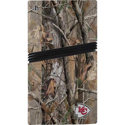 NFL Kansas City Chiefs Realtree AP Camo PS5 Pro Console Skin