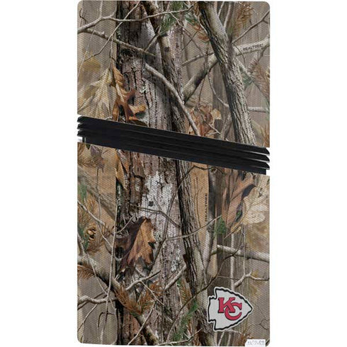 NFL Kansas City Chiefs Realtree AP Camo PS5 Pro Console Skin