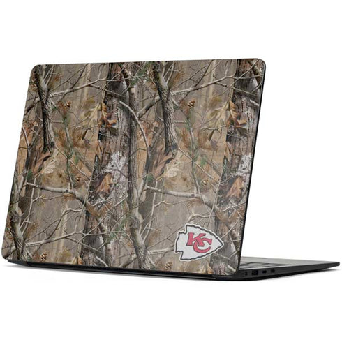NFL Kansas City Chiefs Realtree AP Camo Surface Laptop 7 15in Skin