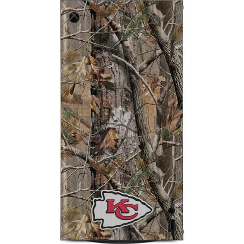 NFL Kansas City Chiefs Realtree AP Camo XBox Series X Digital Edition Console Skin