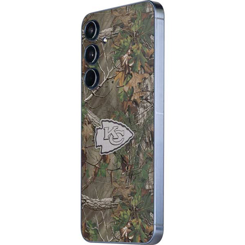 NFL Kansas City Chiefs Realtree Xtra Green Camo Galaxy A35 5G Skin