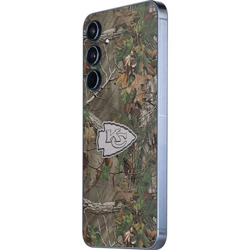 NFL Kansas City Chiefs Realtree Xtra Green Camo Galaxy A55 5G Skin