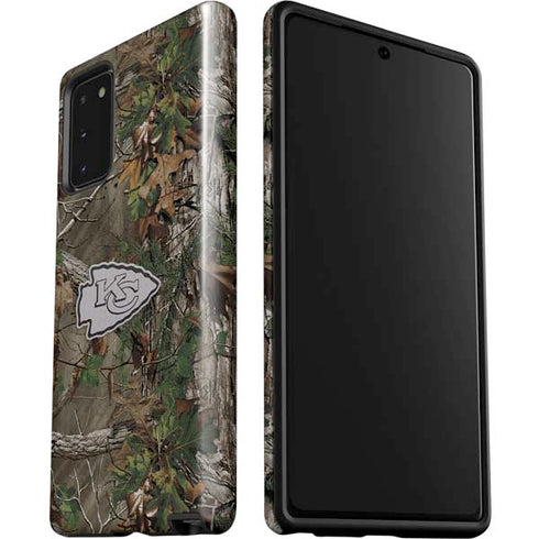 NFL Kansas City Chiefs Realtree Xtra Green Camo Galaxy Note20 5G Pro Case