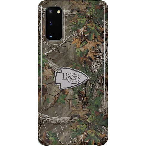 NFL Kansas City Chiefs Realtree Xtra Green Camo Galaxy S20 Lite Case