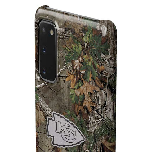 NFL Kansas City Chiefs Realtree Xtra Green Camo Galaxy S20 Lite Case