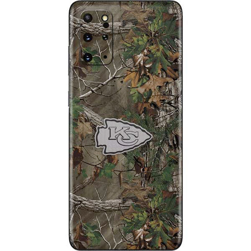 NFL Kansas City Chiefs Realtree Xtra Green Camo Galaxy S20 Plus Skin