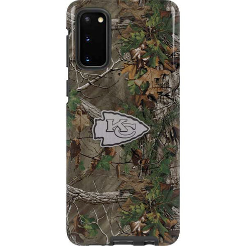 NFL Kansas City Chiefs Realtree Xtra Green Camo Galaxy S20 Pro Case