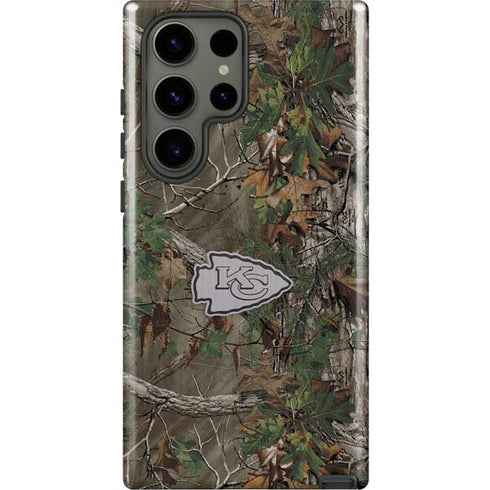 NFL Kansas City Chiefs Realtree Xtra Green Camo Galaxy S23 Ultra Pro Case