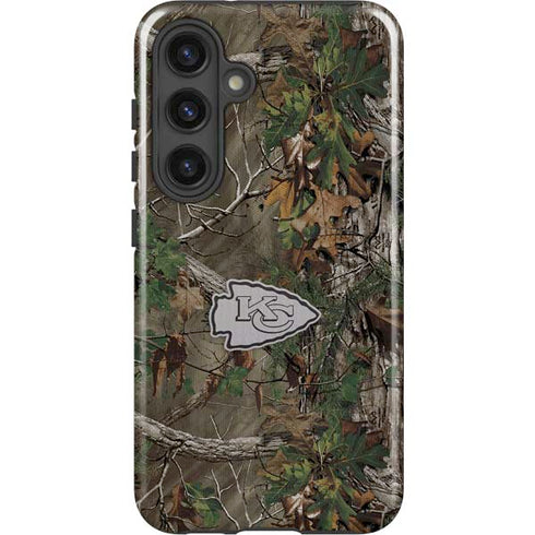 NFL Kansas City Chiefs Realtree Xtra Green Camo Galaxy S25 Plus Impact Case