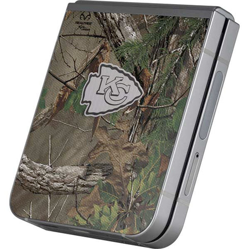 NFL Kansas City Chiefs Realtree Xtra Green Camo Galaxy Z Flip6 Skin