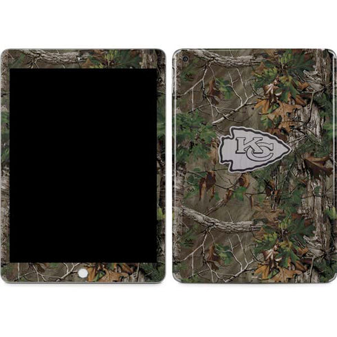 NFL Kansas City Chiefs Realtree Xtra Green Camo Apple iPad Skin