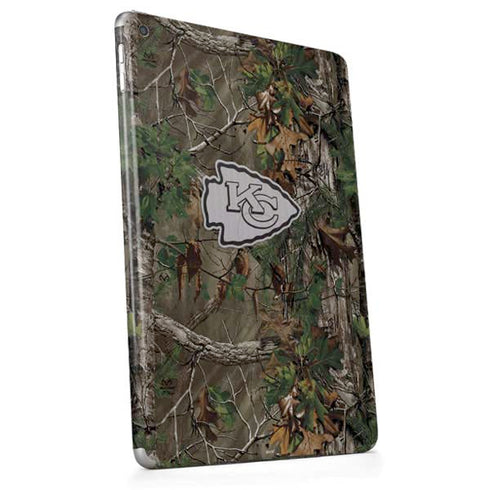 NFL Kansas City Chiefs Realtree Xtra Green Camo Apple iPad Skin