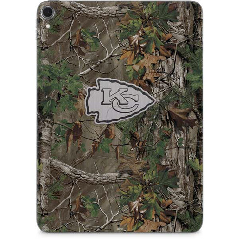 NFL Kansas City Chiefs Realtree Xtra Green Camo Apple iPad Pro Skin