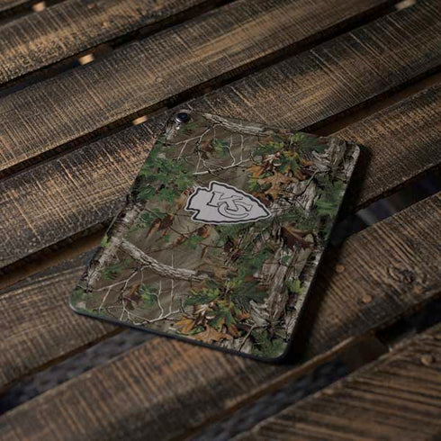 NFL Kansas City Chiefs Realtree Xtra Green Camo Apple iPad Pro Skin