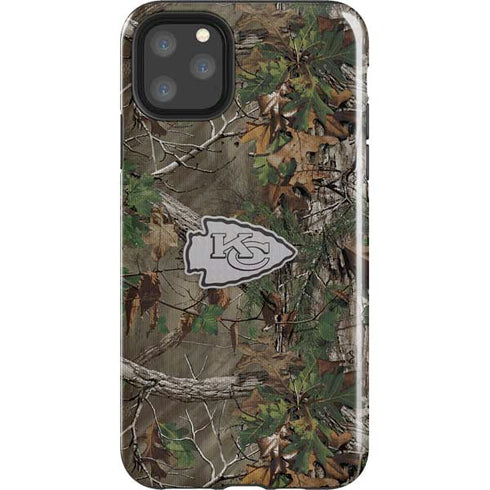 NFL Kansas City Chiefs Realtree Xtra Green Camo iPhone Cases