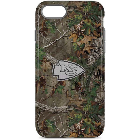 NFL Kansas City Chiefs Realtree Xtra Green Camo iPhone Cases