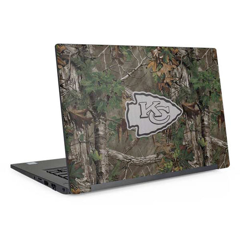 NFL Kansas City Chiefs Realtree Xtra Green Camo Dell Latitude Skin