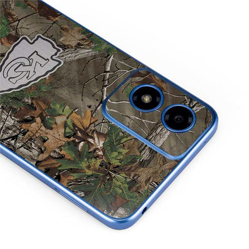 NFL Kansas City Chiefs Realtree Xtra Green Camo Moto G Play 4G (2024) Skin