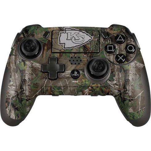 NFL Kansas City Chiefs Realtree Xtra Green Camo PlayStation Scuf Vantage 2 Controller Skin
