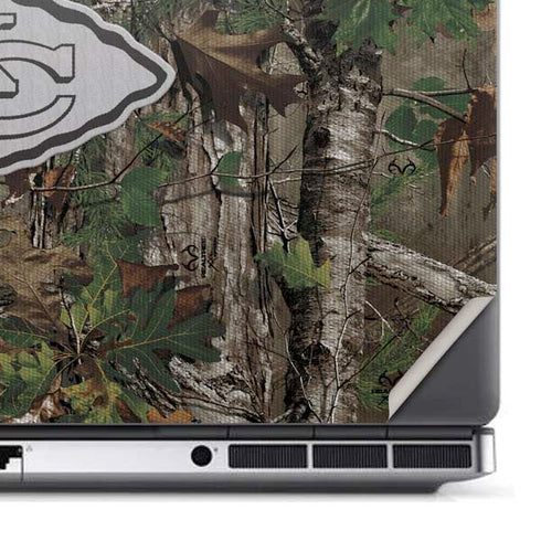 NFL Kansas City Chiefs Realtree Xtra Green Camo Dell Precision Skin