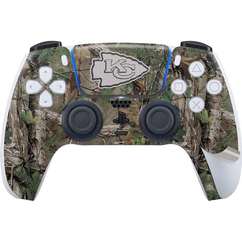 NFL Kansas City Chiefs Realtree Xtra Green Camo PS5 Pro Bundle Skin