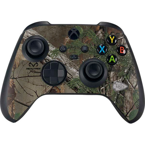 NFL Kansas City Chiefs Realtree Xtra Green Camo Xbox Series X Bundle Skin