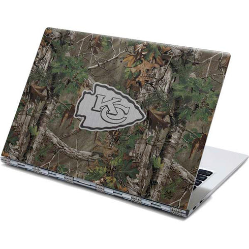 NFL Kansas City Chiefs Realtree Xtra Green Camo Yoga 910 2-in-1 14in Touch-Screen Skin