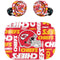 NFL Kansas City Chiefs Red Blast Amazon Echo Buds Skin