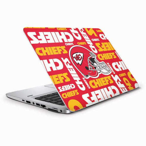 NFL Kansas City Chiefs Red Blast HP Elitebook Skin