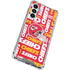 NFL Kansas City Chiefs Red Blast Galaxy A16 5G Clear Case