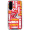 NFL Kansas City Chiefs Red Blast Galaxy A36 5G Clear Case