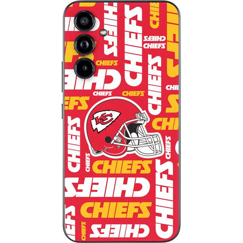NFL Kansas City Chiefs Red Blast Galaxy A54 5G Skin