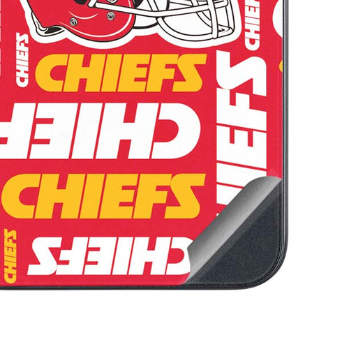 NFL Kansas City Chiefs Red Blast Galaxy A54 5G Skin