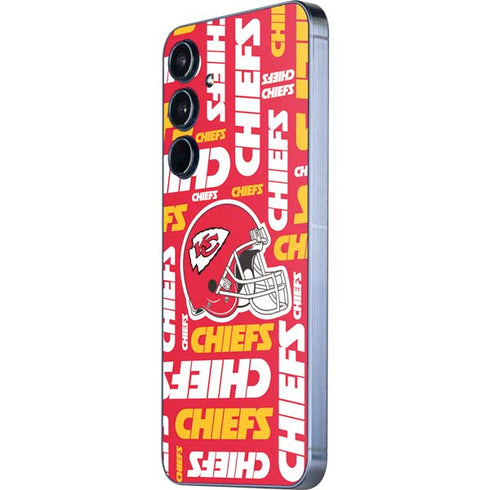NFL Kansas City Chiefs Red Blast Galaxy A55 5G Skin
