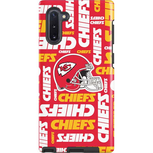 NFL Kansas City Chiefs Red Blast Galaxy Cases