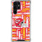 NFL Kansas City Chiefs Red Blast Galaxy S23 Ultra Clear Case