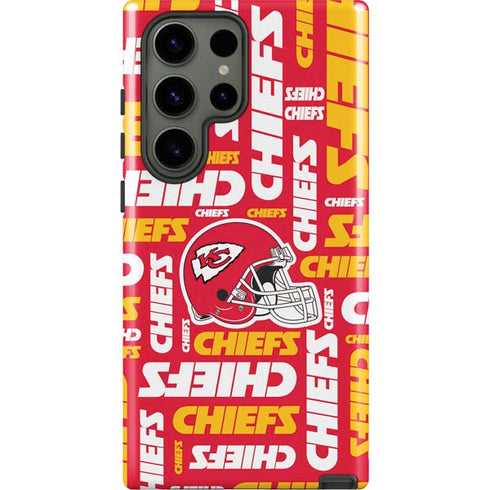 NFL Kansas City Chiefs Red Blast Galaxy S23 Ultra Pro Case