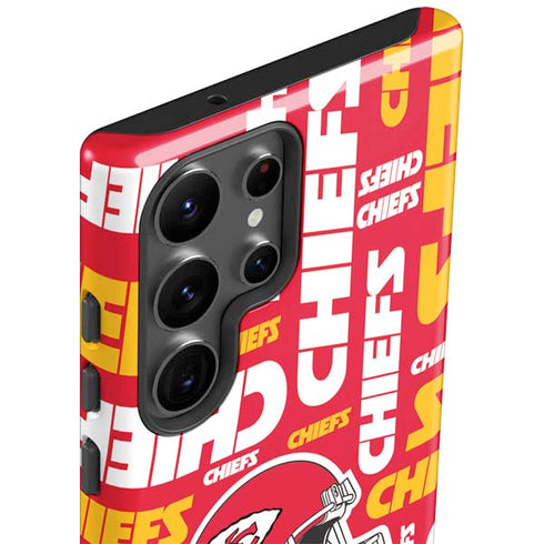 NFL Kansas City Chiefs Red Blast Galaxy S23 Ultra Pro Case