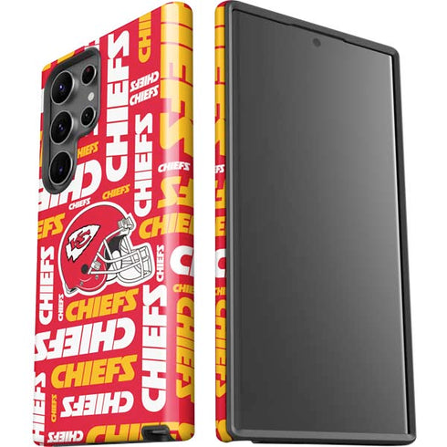 NFL Kansas City Chiefs Red Blast Galaxy S23 Ultra Pro Case