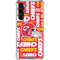 NFL Kansas City Chiefs Red Blast Galaxy S24 FE Clear Case