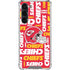NFL Kansas City Chiefs Red Blast Galaxy S24 FE Clear Case