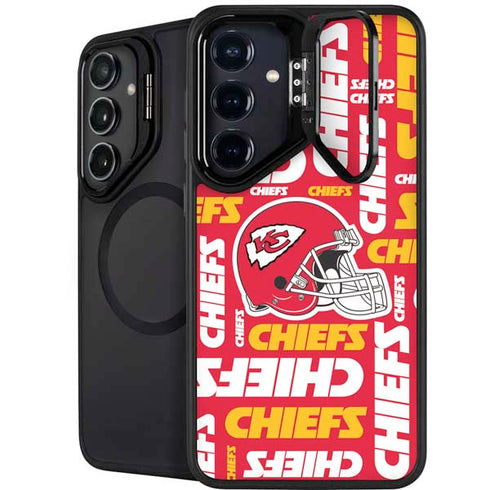 NFL Kansas City Chiefs Red Blast Galaxy S25 Kickstand Case