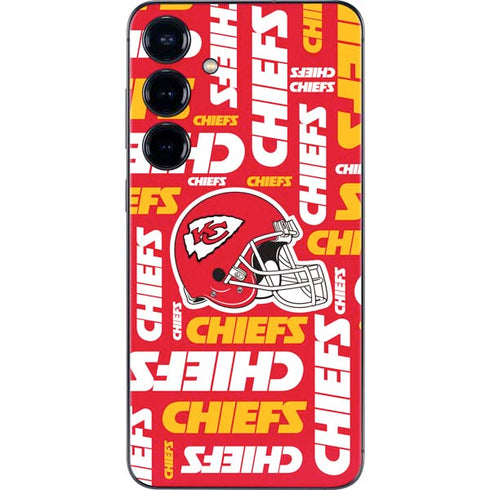 NFL Kansas City Chiefs Red Blast Galaxy S25 Plus Skin
