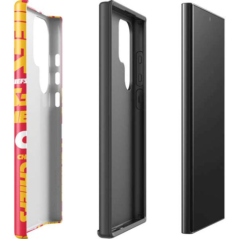 NFL Kansas City Chiefs Red Blast Galaxy S25 Ultra Impact Case