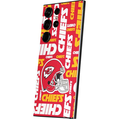 NFL Kansas City Chiefs Red Blast Galaxy S25 Ultra Skin