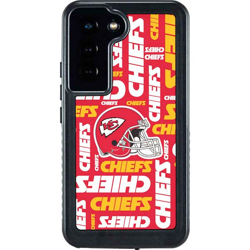 NFL Kansas City Chiefs Red Blast Galaxy S24 Waterproof Case