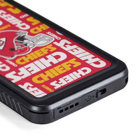 NFL Kansas City Chiefs Red Blast Galaxy S24 Waterproof Case