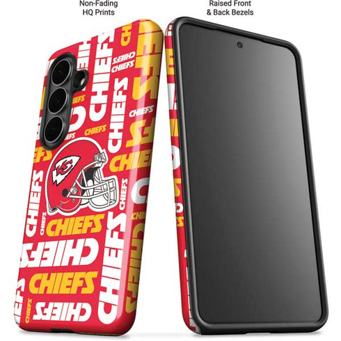 NFL Kansas City Chiefs Red Blast Galaxy S26 Impact Case