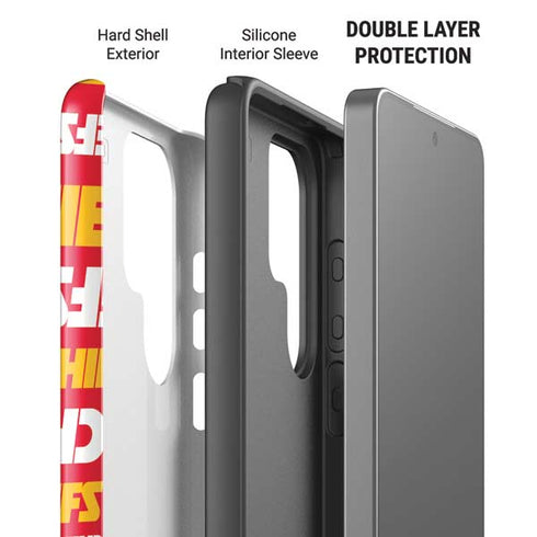 NFL Kansas City Chiefs Red Blast Galaxy S26 Ultra Impact Case